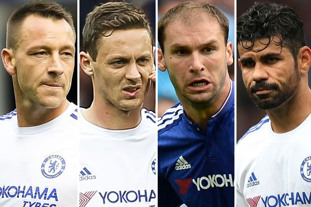 Mourinho gạch tên Terry, Ivanovic, Matic và Costa khỏi đội hình ra sân trận gặp Maccabi Tel Aviv.