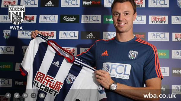 Evans đã chính thức gia nhập West Brom.