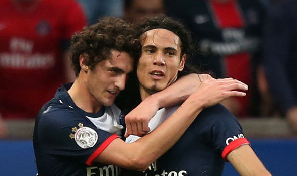 Cavani và Rabiot là hai mục tiêu quan trọng của Arsenal.