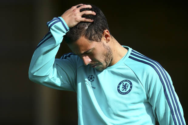 Hazard bất ngờ phải ngồi dự bị trận gặp Porto.