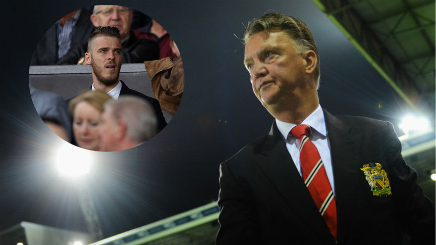 Van Gaal tiếp tục tung chiêu vụ De Gea.