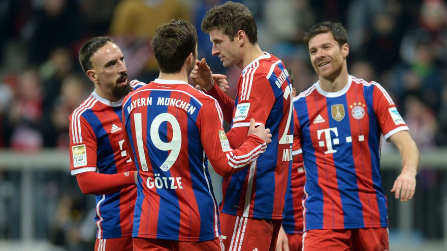 Bayern Munich chính thức vô địch Bundesliga.