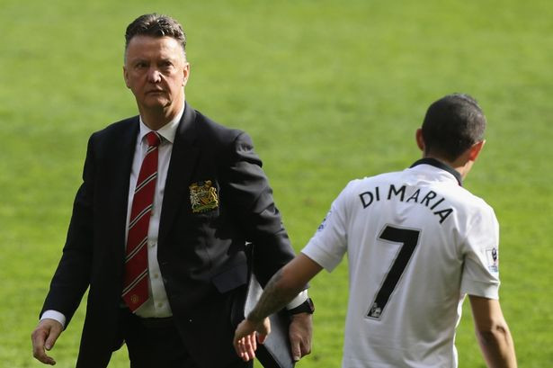 HLV Van Gaal thất vọng về những gì Di Maria đã thể hiện.