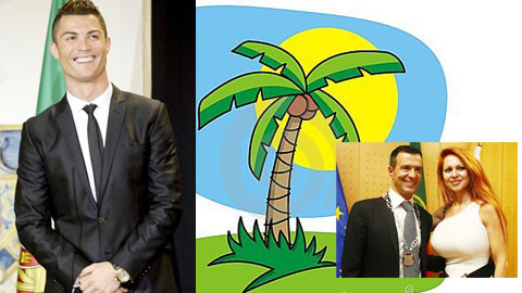 Ronaldo tặng chú rể Mendes nguyên một hòn đảo.