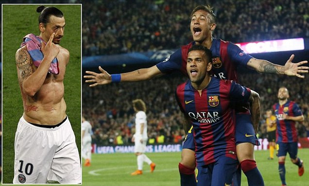 Neymar tỏa sáng trước PSG với 1 cú đúp.