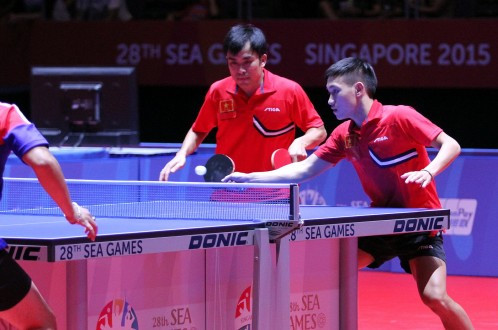 Anh Tú - Tuần Quỳnh mang về cho đoàn TTVN tấm HCĐ.