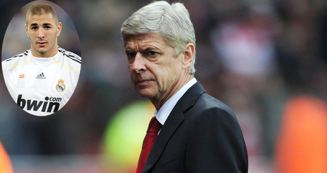 Wenger rất muốn có Benzema trong đội hình.