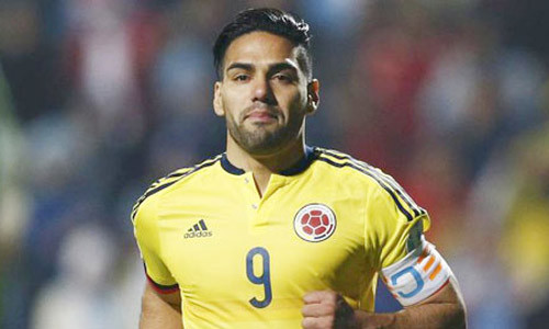 Falcao mặc áo số 9 ở Chelsea.