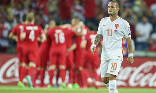 Hà Lan còn rất ít cơ hội giành vé dự EURO 