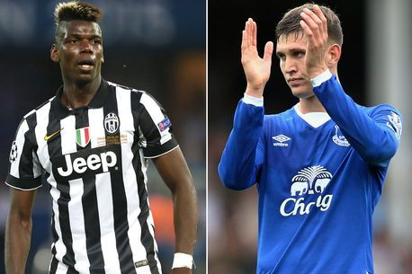 Chelsea quyết chiêu mộ cả John Stones và Paul Pogba.