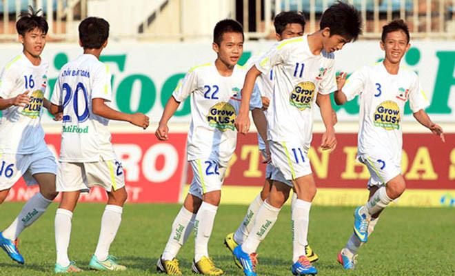 Các cầu thủ trẻ của HAGL 