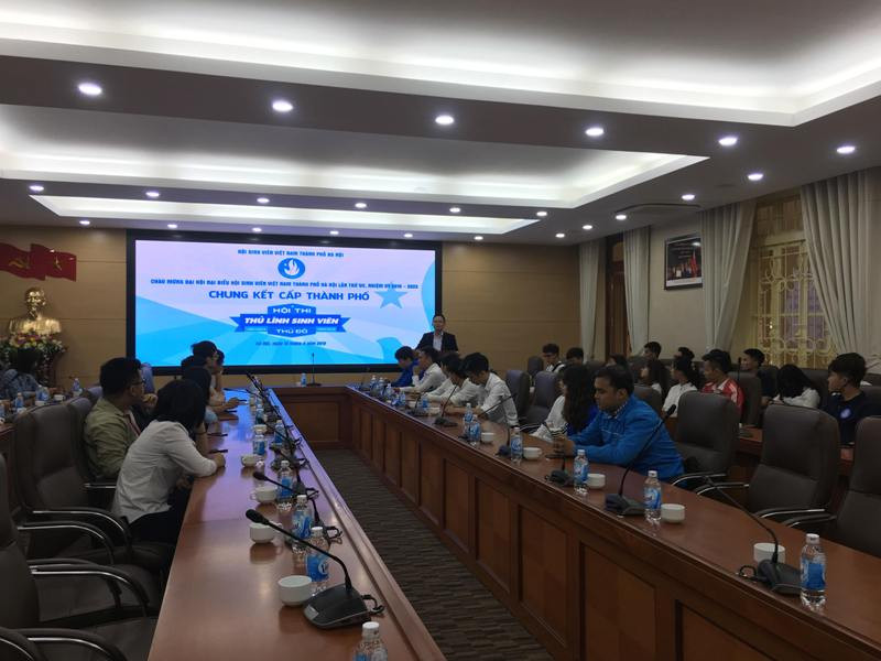 Những Thủ lĩnh sinh viên Hà Nội tranh tài 