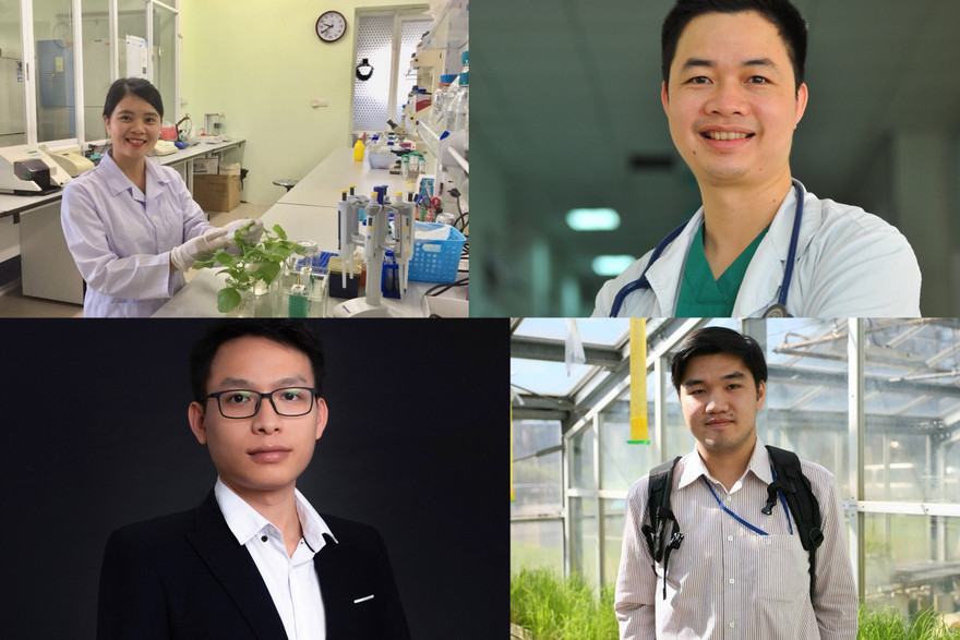 4 tài năng trẻ Việt Nam giao lưu trực tuyến với bạn đọc Báo Tiền Phong vào sáng 10/12.