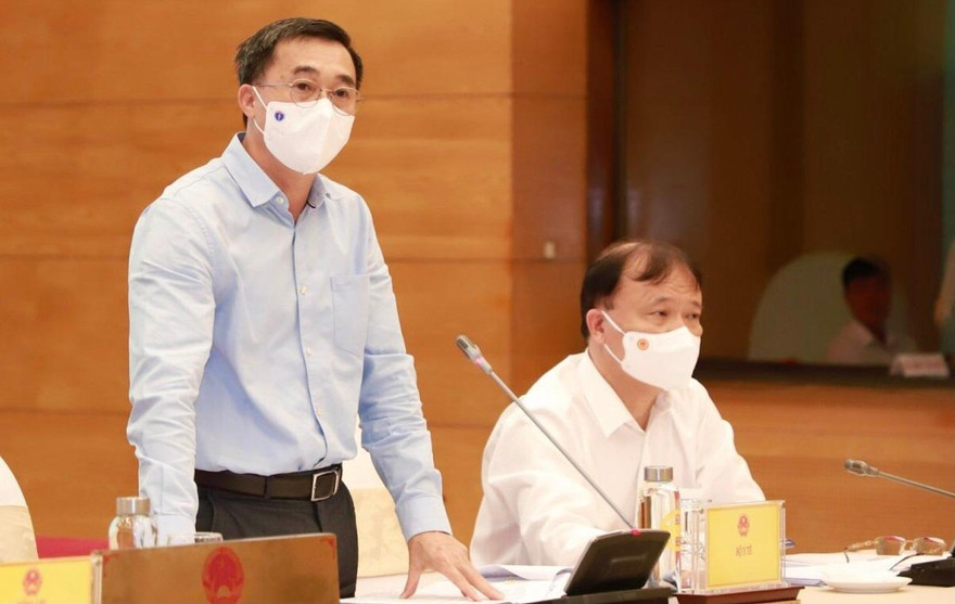 Thứ trưởng Bộ Y tế Trần Văn Thuấn. Ảnh IT