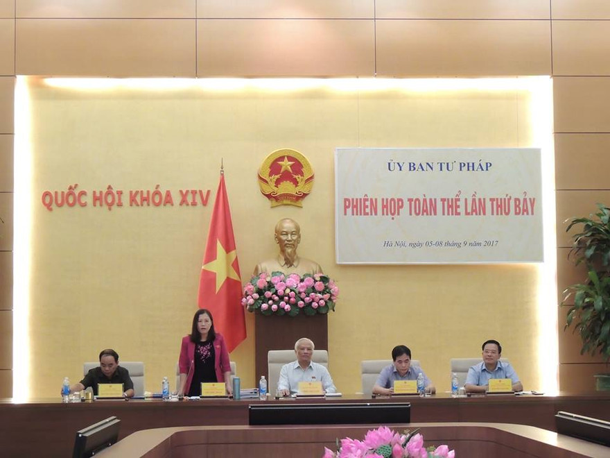 Uỷ ban Tư pháp tổ chức phiên họp toàn thể