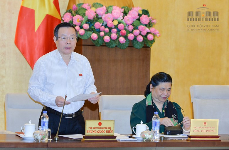 Phó Chủ tịch Quốc hội Phùng Quốc Hiển