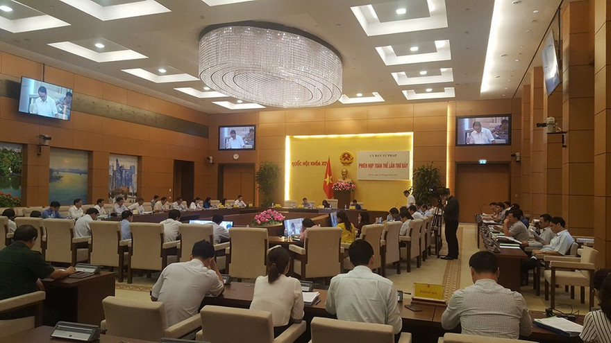 Uỷ ban Tư pháp cho ý kiến về dự thảo Luật PCTN sửa đổi