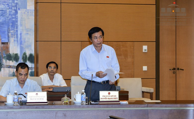 Tổng thư ký Quốc hội Nguyễn Hạnh Phúc