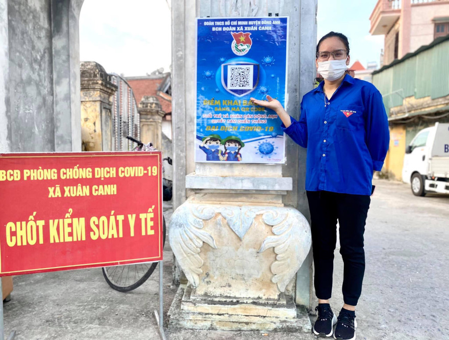 Tạo 280 biển gắn mã QR Code giúp người dân khai báo y tế thuận tiện