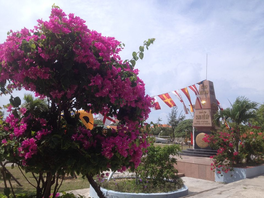 Muôn sắc hoa ở Trường Sa 