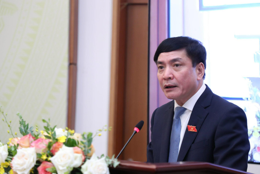Tổng Thư ký Quốc hội Bùi Văn Cường. Ảnh Như Ý
