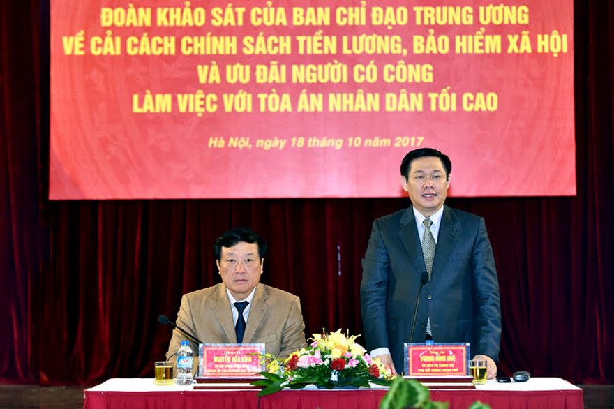 Lương cán bộ toà án chưa đáp ứng yêu cầu cải cách tư pháp