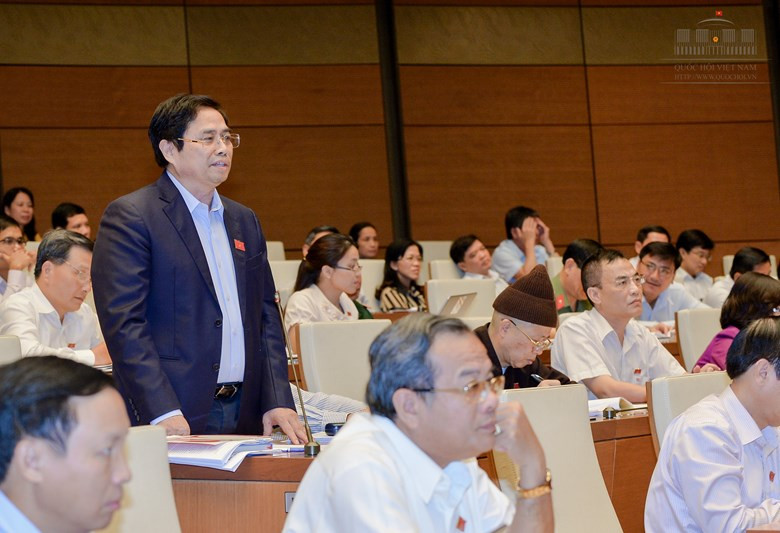 Trưởng Ban Tổ chức Trung ương Phạm Minh Chính