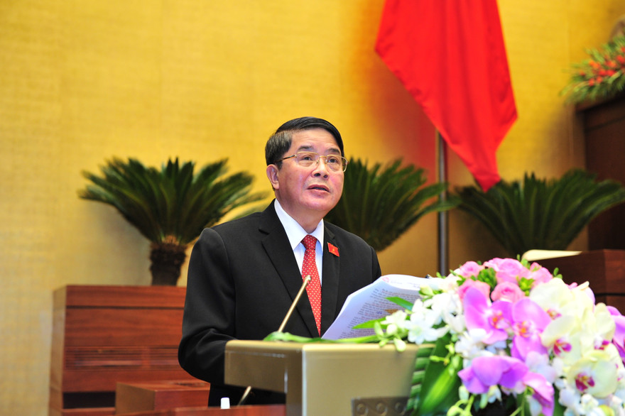 Chủ nhiệm Ủy ban TCNS Nguyễn Đức Hải. Ảnh Như Ý