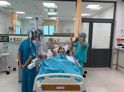 Bệnh nhân đã ổn định sức khoẻ sau ca phẫu thuật