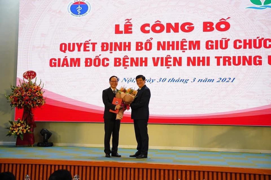 Bệnh viện Nhi Trung ương có tân giám đốc