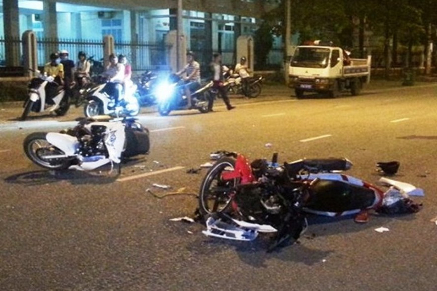 Hầu hết tai nạn giao thông liên quan tới rượu bia do tài xế xe máy say gây ra, và rơi vào thời gian chiều tối. Ảnh minh hoạ.