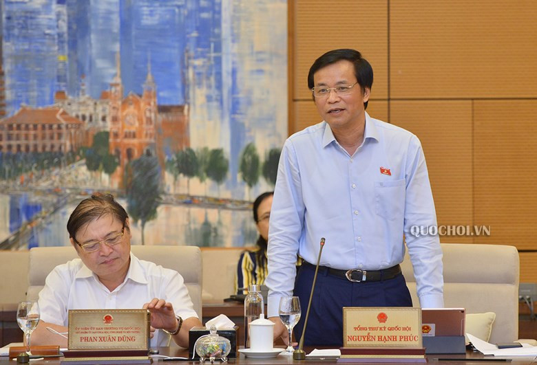 Tổng thư ký, Chủ nhiệm Văn phòng Quốc hội Nguyễn Hạnh Phúc