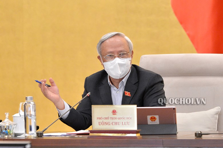 Phó chủ tịch Quốc hội Uông Chu Lưu. Ảnh QH