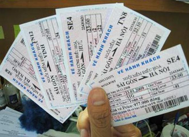 Giảm giá vé tàu trong ngày kỷ niệm nhà giáo và thaanh lập quân đội. Ảnh minh họa.