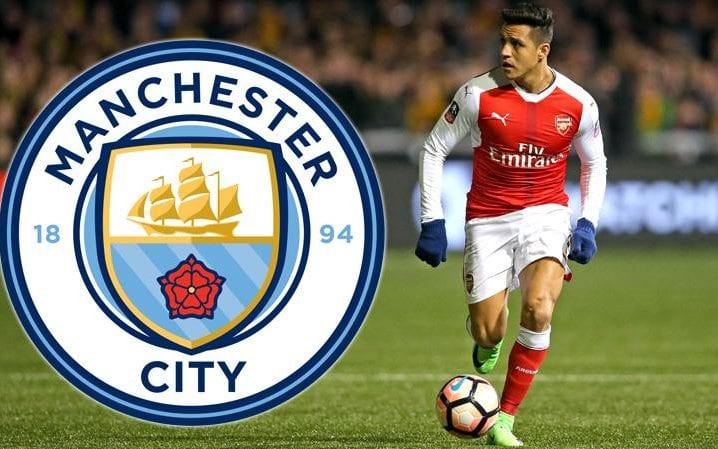 Alexis Sanchez gia nhập Man City vào tuần tới?