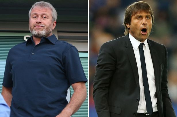 HLV Conte chuẩn bị nhận thưởng từ tỷ phú Abramovich.