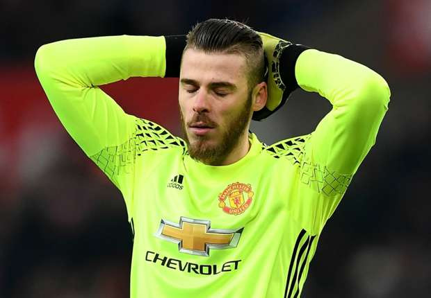 De Gea vắng mặt ở trận gặp Sunderland vì chấn thương.