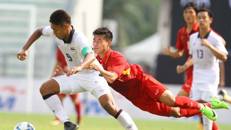 U22 Việt Nam thua cay đắng U22 Thái Lan.