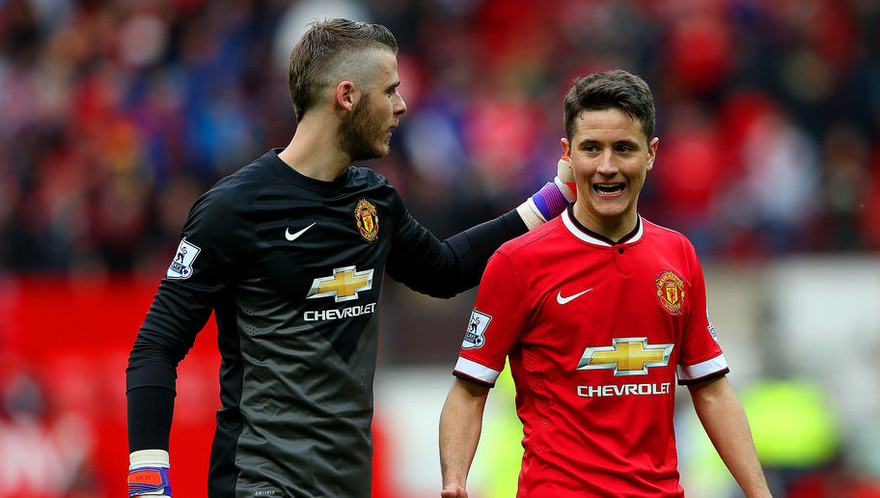 De Gea và Herrera rất được HLV Jose Mourinho coi trọng ở M.U.