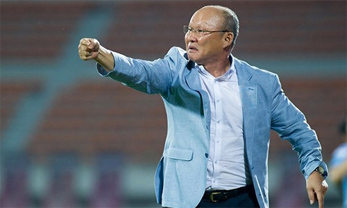 HLV Park Hang Seo không biết nhiều về bóng đá Việt Nam.