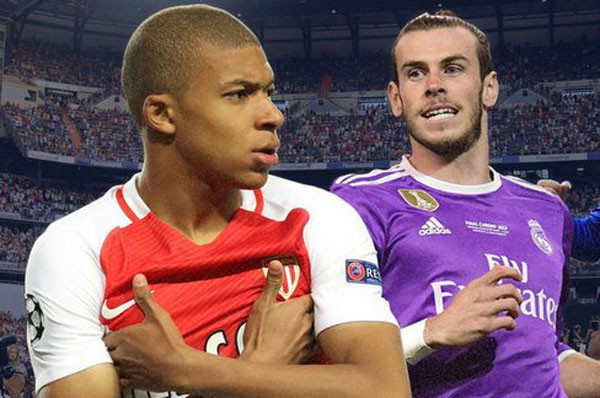 Real Madrid sẽ bán Bale để dọn chỗ cho Mbappe.