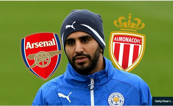Riyad Mahrez muốn gia nhập Arsenal.