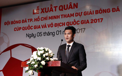 Công Vinh kiếm về 60 tỷ trong ngày nhậm chức Chủ tịch CLB TP HCM.