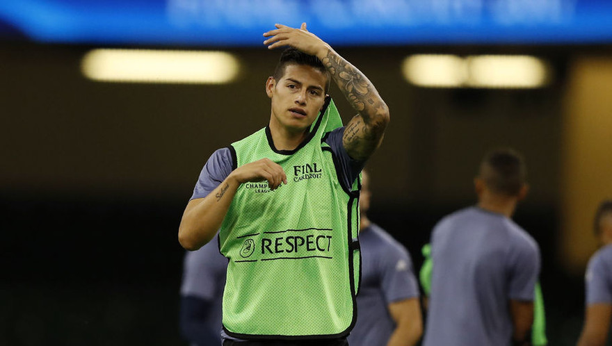 James Rodriguez quyết tâm rời Real Madrid.