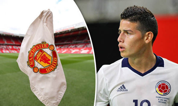 Real Madrid đồng ý bán James Rodriguez cho M.U.