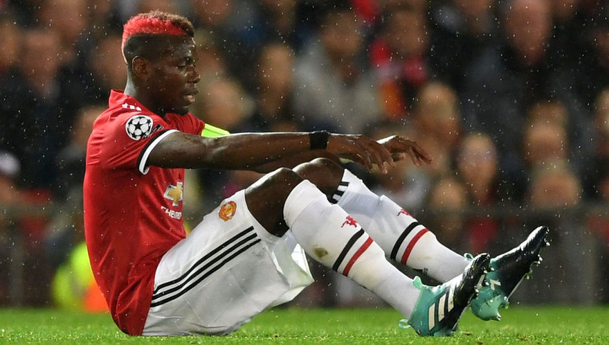 Pogba nghỉ khoảng 1 tháng vì chấn thương.