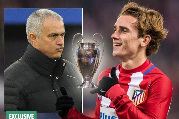 Griezmann chỉ gia nhập M.U nếu đội bóng này giành vé dự Champions League mùa tới.