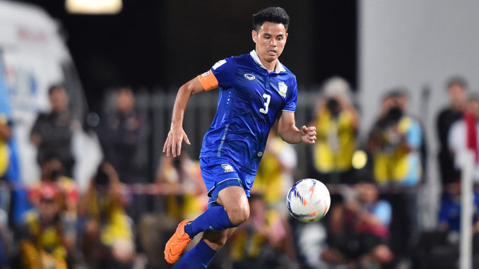 Theerathon Bunmathan là hậu vệ hàng đầu Đông Nam Á hiện nay.