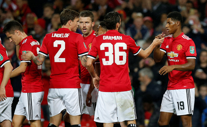 Marcus Rashford lập cú đúp giúp M.U thắng tưng bừng.