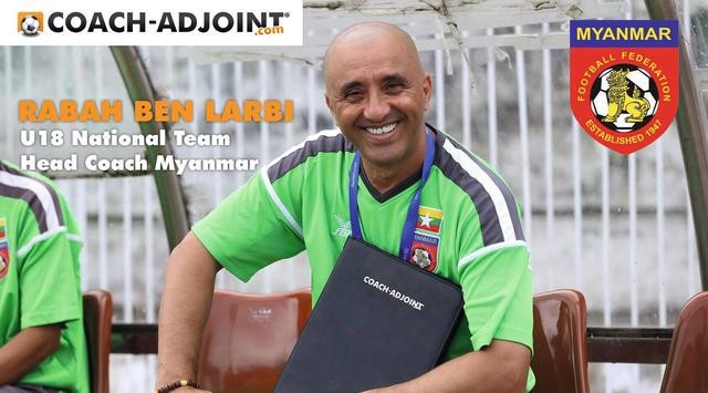 HLV Rabah Benlarbi của U18 Myanmar bày tỏ sự quyết tâm trước trận gặp U18 Việt Nam.